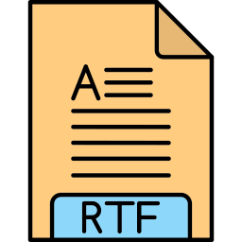 конвертировать PDF в RTF онлайн