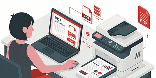Как распечатать PDF