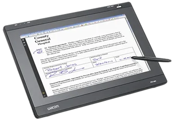 вставить подпись в PDF